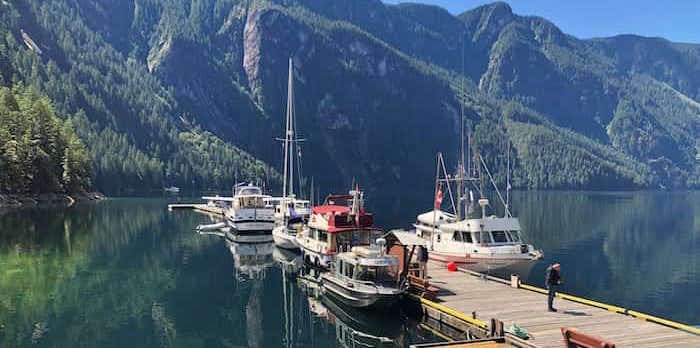  Princess Louisa Inlet dock Photo: Elana Shepert / Vancouver Is Awesome