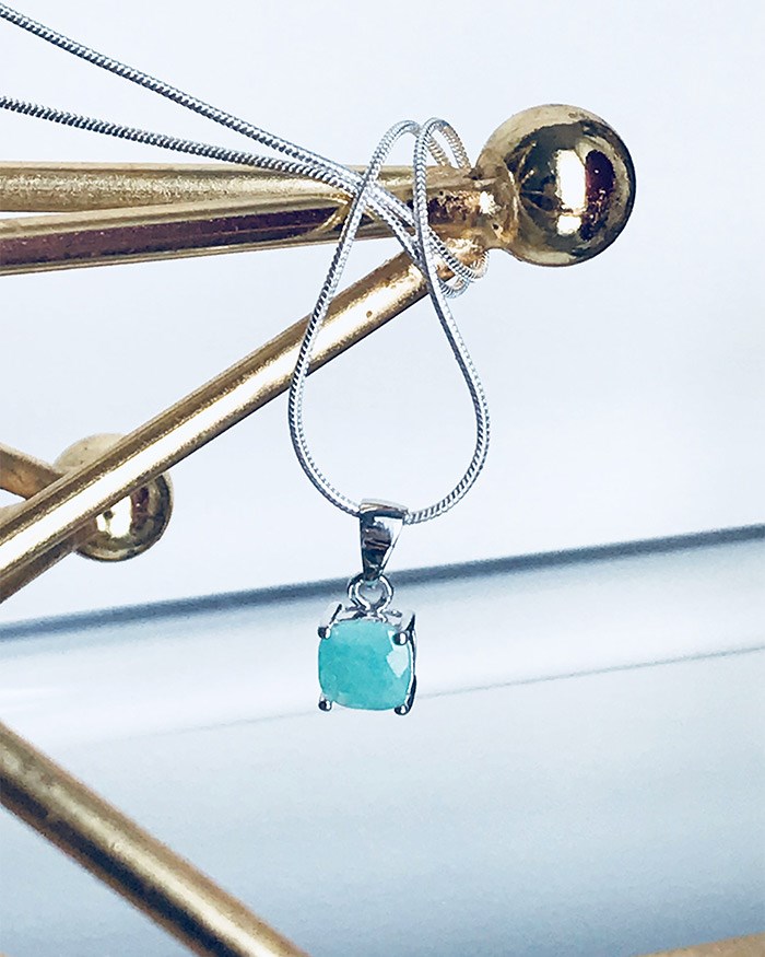  Emerald pendant, Photo: Silver Street Jewellers