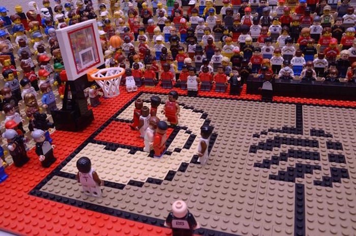  A scene from a viral stop-motion video of Kawhi Leonard’s buzzer-beater moment created by Jared Jacobs is seen in this handout photo. Calgary-raised stop-motion animator Jared Jacobs is a big Toronto Raptors fan and wants star player Kawhi Leonard to stay with the NBA Championship team. So to help convince the soon-to-be free agent, Jacobs has turned to his own area of expertise: Lego. THE CANADIAN PRESS/HO, Jared Jacobs