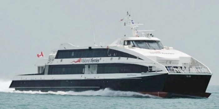  One of two Island Ferries vessels being built in Singapore. Photo by Island Ferries