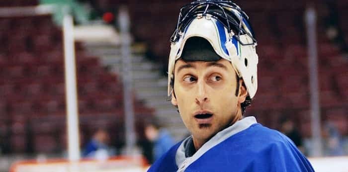  Roberto Luongo at a Canucks open practice at Rogers Arena Jan. 14, 2013. Photo Dan Toulgoet