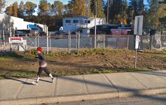  The city of Port Moody now owns this one-acre industrial lot on Murray Street, next to Inlet Park. It hopes to eventually turn it into park space. Photo via Google Street View