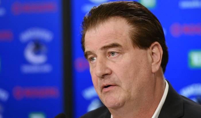  Vancouver Canucks GM Jim Benning. Photo by Dan Toulgoet/Vancouver Courier