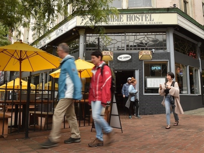  Before backpackers, bike couriers and the grunge crowd took over, the Cambie was a notorious dive-bar that attracted the down and out as well as the vanguard of Vancouver’s indie music scene. Photo by Dan Toulgoet/Vancouver Courier