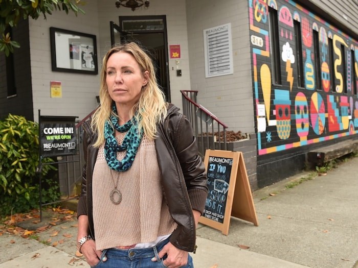  Beaumont Studios’ executive director Jude Kusnierz says that without some help from the province or the city, her studio will close by January 2020. Photo by Dan Toulgoet/Vancouver Courier