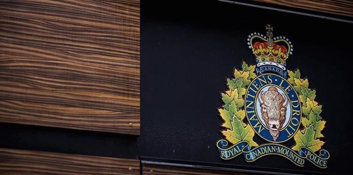  The RCMP logo is seen outside Royal Canadian Mounted Police 