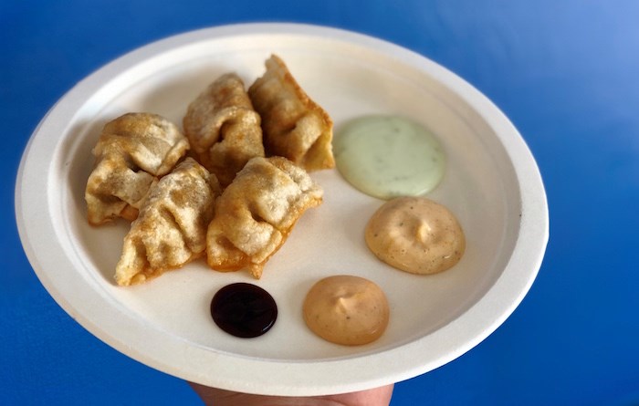  Gyoza are being tried on the menu, as Executive Chef Mark Halyk seek to expand their Japanese food offerings. Photo by Lindsay William-Ross/鶹ýӳ