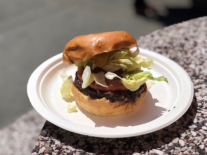  A classic burger is made with a fresh patty of Alberta beef, replacing previous frozen iterations. Photo by Lindsay William-Ross/Vancouver Is Awesome