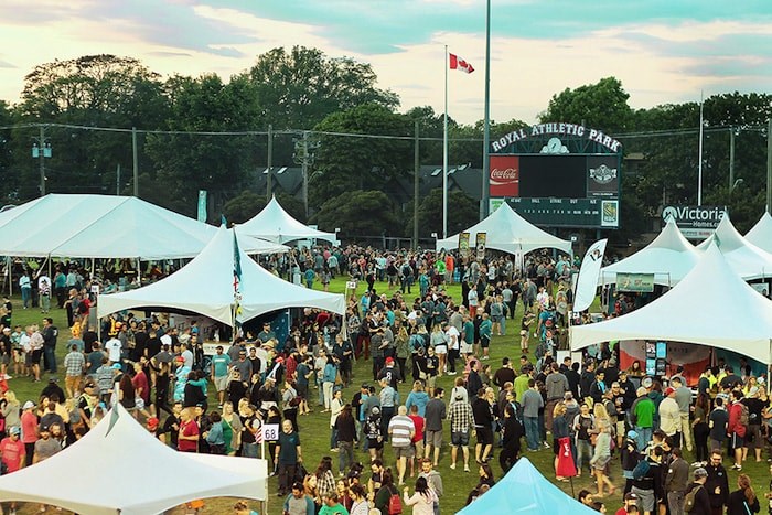  The Great Canadian Beer Festival returns to Victoria’s Royal Athletic Park, Sept. 6 and 7, 2019. Photo courtesy Great Canadian Beer Festival