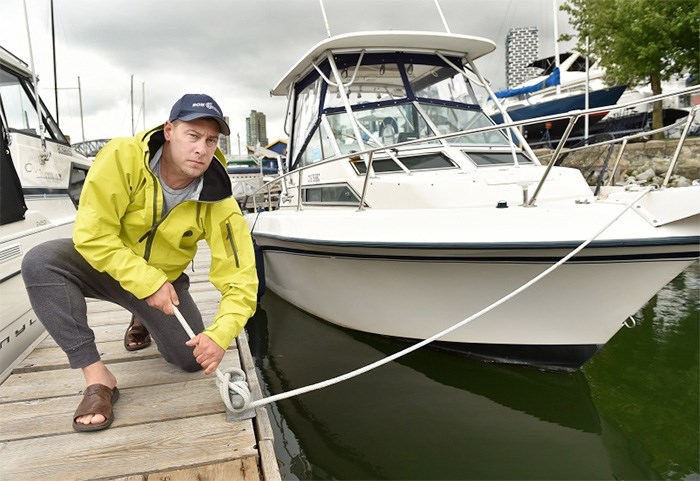  Bon Chovy fishing charters owner Jason Assonitis has reported losses in the range of 50 per cent due to the closure of the recreational fishery. Photograph By Dan Toulgoet