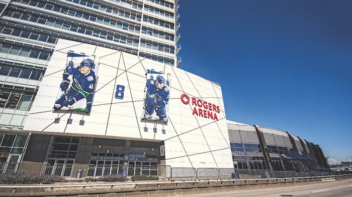  Rogers Arena in Vancouver. Photo by Chung Chow/Business In Vancouver