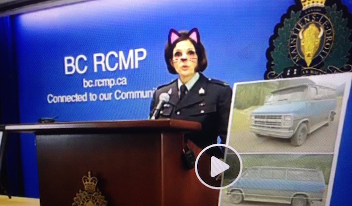  Screenshot/BC RCMP on Facebook Live