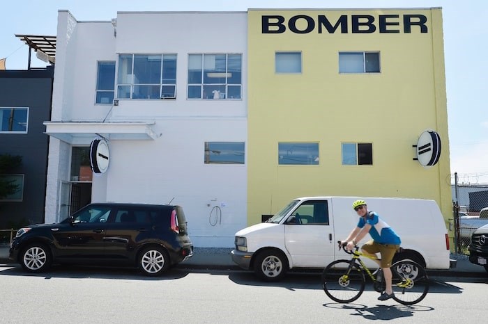  Here's what the Bomber Brewing building on Adanac looks like now, after the company was purchased by the Donnelly Group in 2018. Photo by Jennifer Gauthier