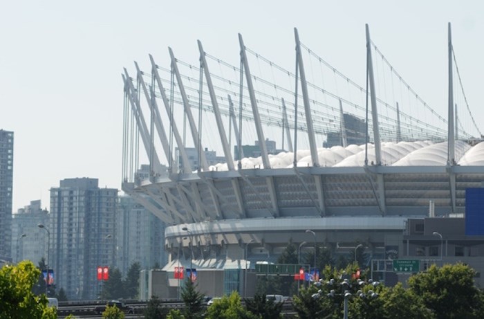  BC Place Stadium. Photo by Dan Toulgoet/Vancouver Courier