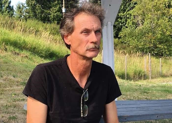  Alan Schmegelsky, father of Bryer Schmegelsky, poses for a photo during an interview with The Canadian Press in Mill Bay, B.C., Wednesday, July 24, 2019. Photo: The Canadian Press/Laura Kane