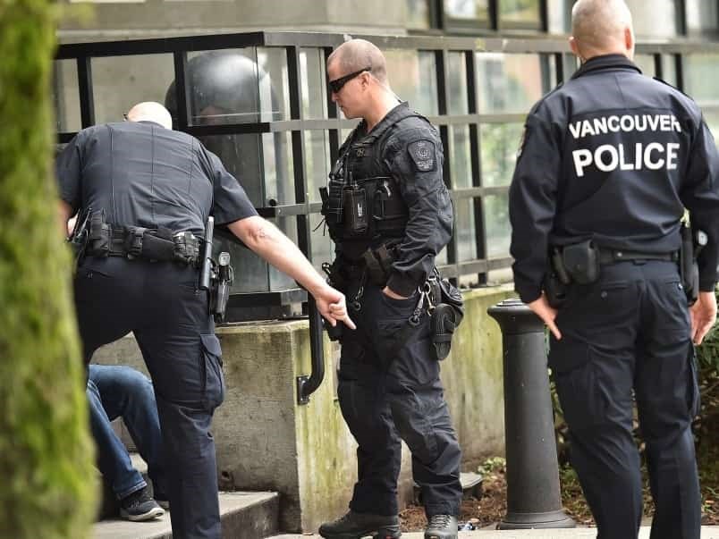  Assaults against Vancouver police officers increased 39.2 per cent in the first six months of this year. Photo: Dan Toulgoet