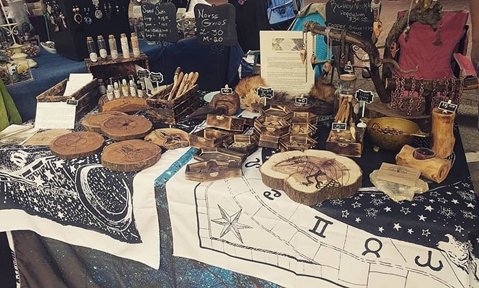  A stall at last year's Vancouver Pagan Pride Day. Photo courtesy Vancouver Pagan Pride