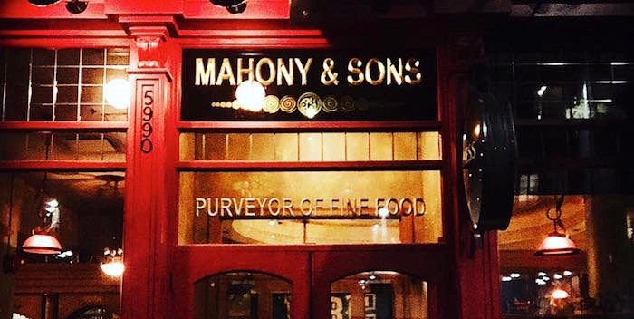  The exterior of Mahony & Sons at UBC. Photo by @_masterofone_ via 