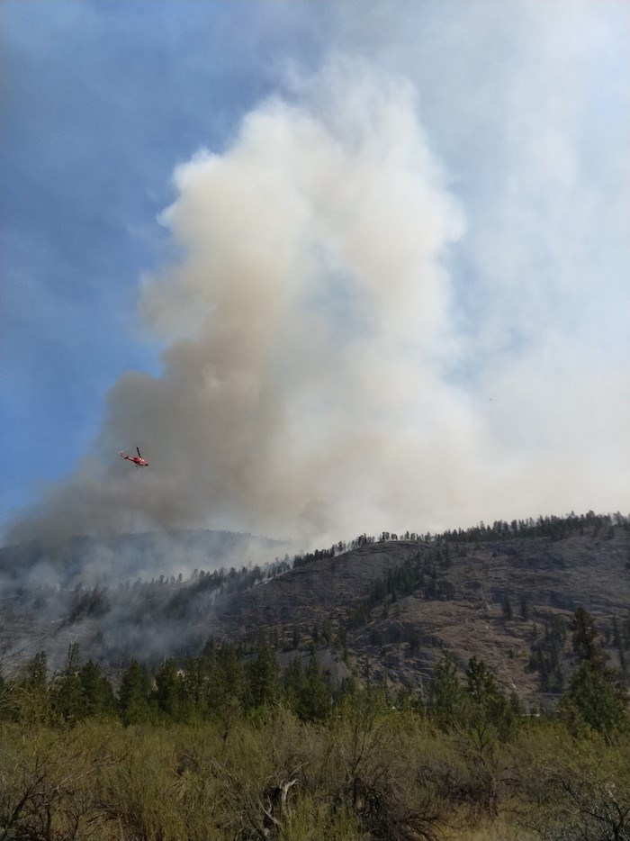  Battling the Eagle Bluff Fire.