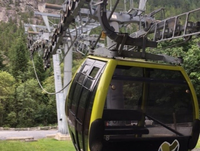  The Sea to Sky Gondola is closed until further notice after its cable and cabins dropped overnight on Aug. 10. Photo courtesy Kirby Brown