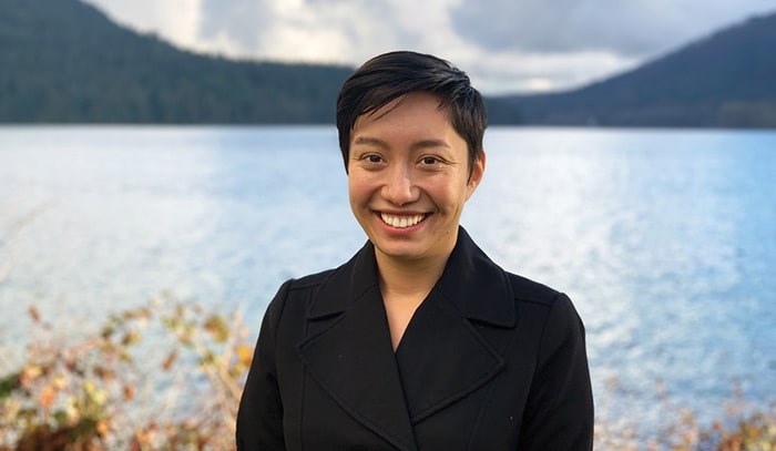  Amita Kuttner, running for the Green Party in Burnaby North-Seymour, came out as non-binary and pansexual for Pride.