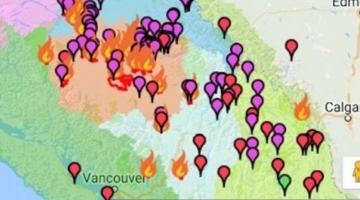  B.C. Wildfire App/