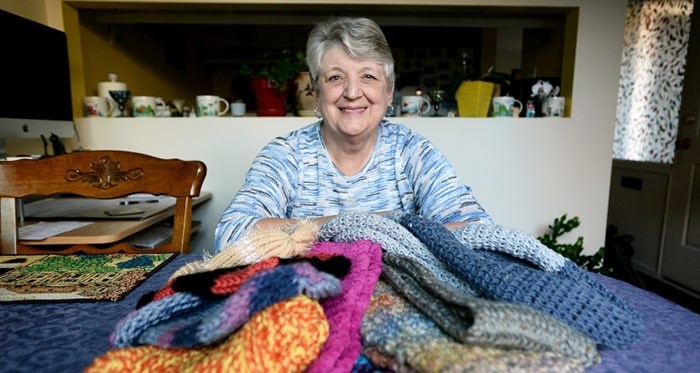  Staying warm: Dee Cavanagh is once agaiin spearheading a Chase the Chill initiative in New West. Photo: New West Record