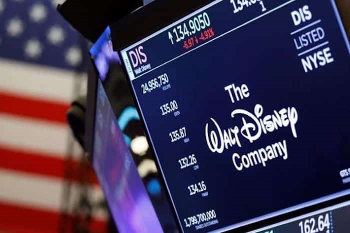  The logo for The Walt Disney Company appears above a trading post on the floor of the New York Stock Exchange, Wednesday, Aug. 7, 2019. Photo: The Canadian Press