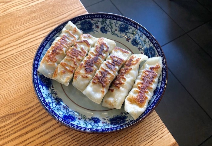  These juicy pork-filled dumplings are kissed to a lovely crisp. Photo by Lindsay William-Ross/Vancouver Is Awesome