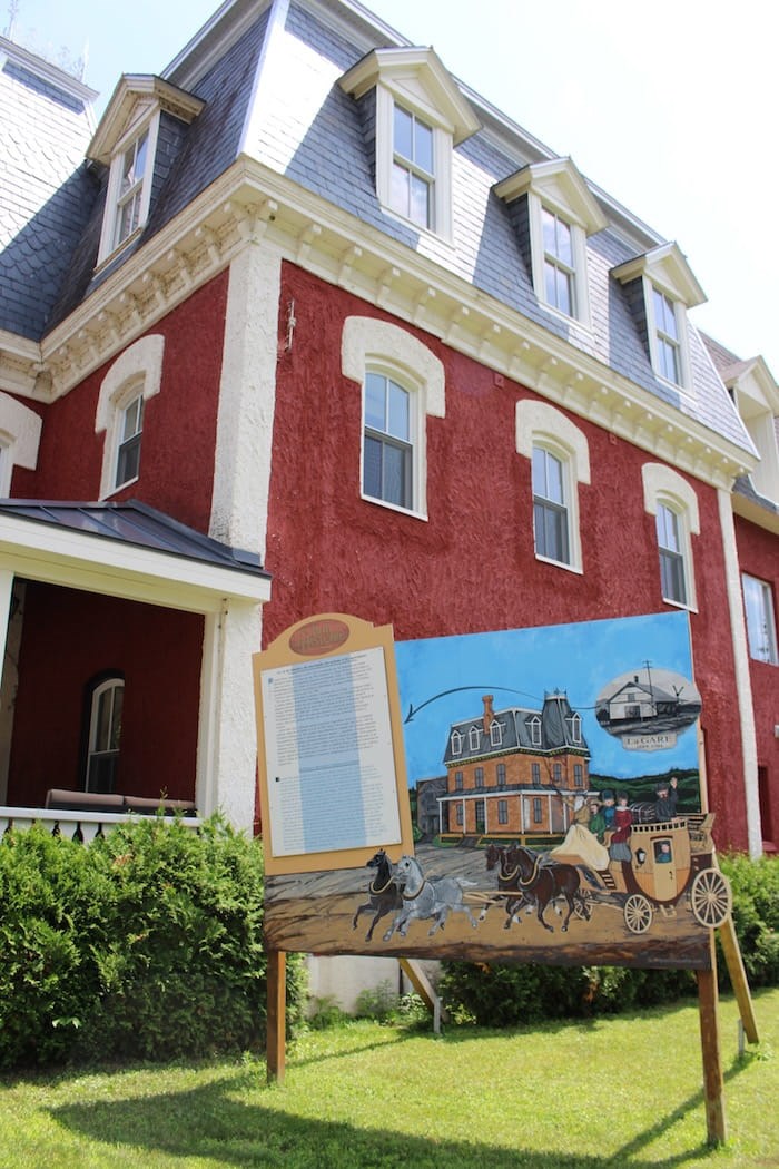  Rue Shefford in Bromont is brimming with historic buildings and small businesses. Photo by Lindsay William-Ross/Vancouver Is Awesome