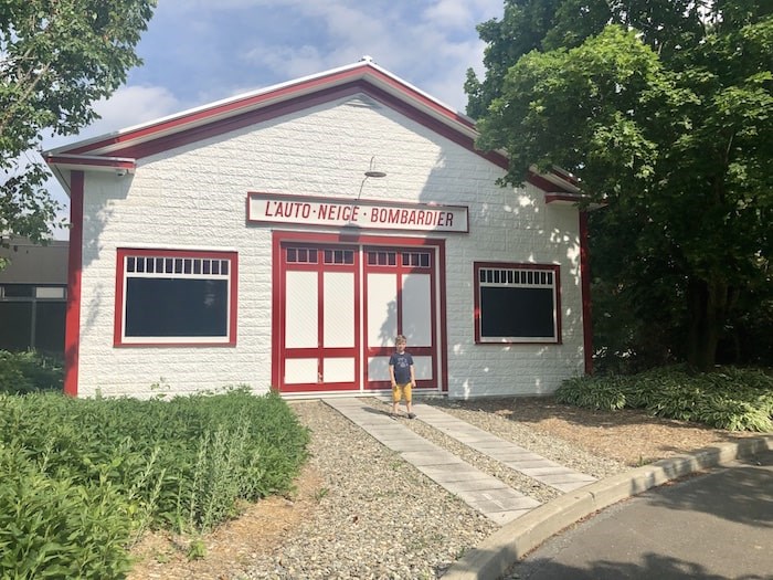  Bombardier's original garage in Valcourt is part of this wonderful hidden gem museum about his life and inventions. Photo by Lindsay William-Ross/Vancouver Is Awesome