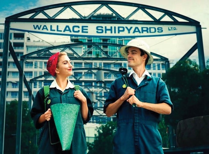  The Shipyard Pals characters the North Vancouver Museum and Archives use to teach visitors about the history of shipbuilding on the North Vancouver waterfront. Photo courtesy North Vancouver Museum and Archives