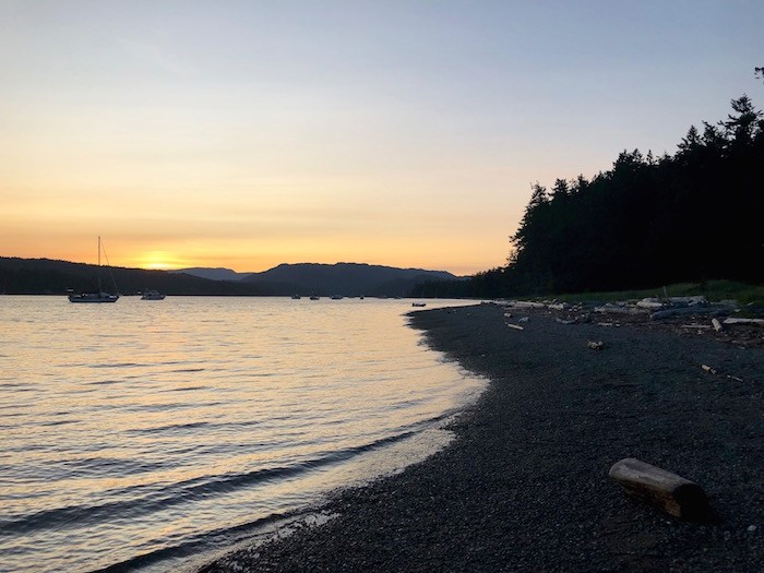  Sunset on Rebecca Spit. Photo by Lindsay William-Ross/Vancouver Is Awesome