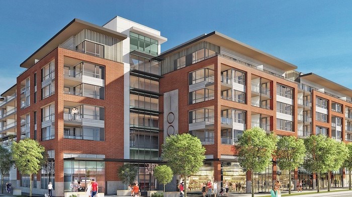  BlueSky Properties of Vancouver recently completed this 107-unit purpose-built rental project in Victoria. BlueSky, a Bosa company, is among a number of Metro Vancouver-based developers now active in the capital region. Photo courtesy Bluesky Properties