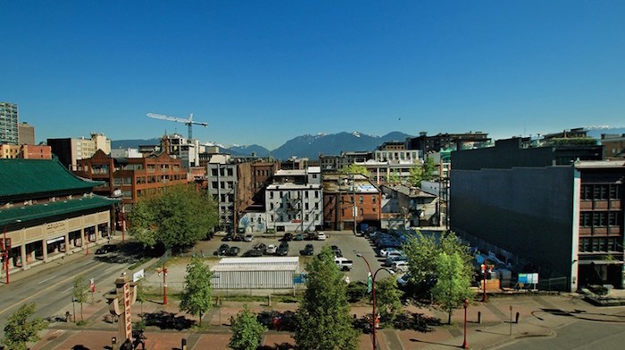  A Vancouver developer is taking the City of Vancouver to court over a controversial proposal to rezone a property to allow construction of a 12-storey building on Keefer Street. Photo by Rob Kruyt/Business In Vancouver