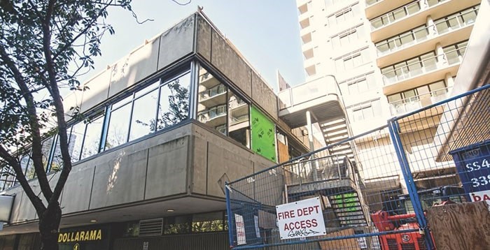  The digital-hotel chain Sonder is renovating space on Comox Street near Denman Street to replace what was meeting space into a 66-unit hotel | Chung Chow