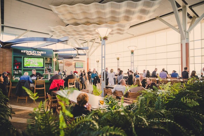  Stanley Park Brewing's Taphouse at YVR. Rendering courtesy YVR Airport