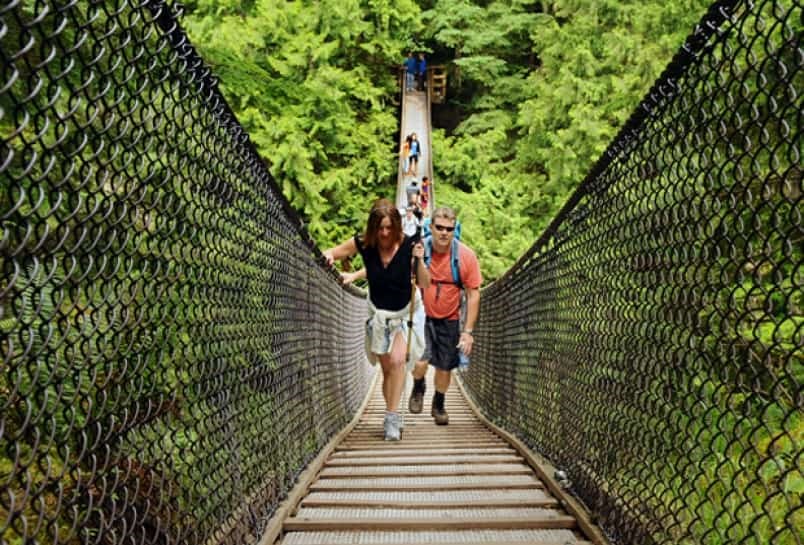  Lynn Canyon suspension bridge. File photo by Cindy Goodman/North Shore News