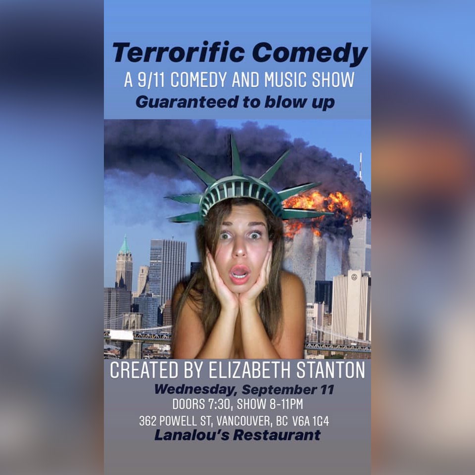  Terrorific Comedy show promotionPhoto via Facebook.