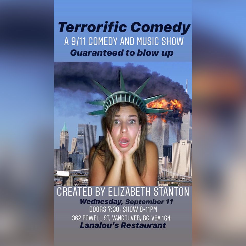  Terrorific Comedy show promotionPhoto via Facebook.