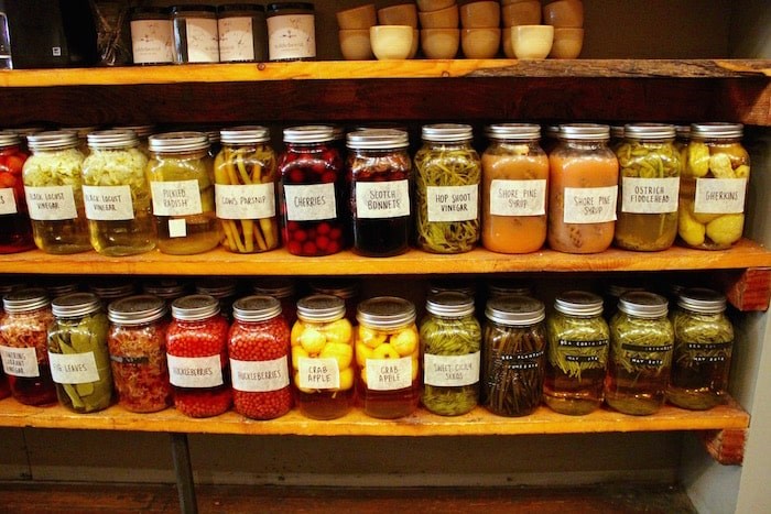  Every season of the year in B.C. ingredients is represented on the shelves of Wildebeest. Photo by Lindsay William-Ross/Vancouver Is Awesome