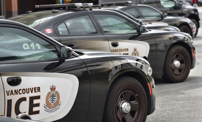  Vancouver Police Department vehicles. Photo by Dan Toulgoet/Vancouver Courier