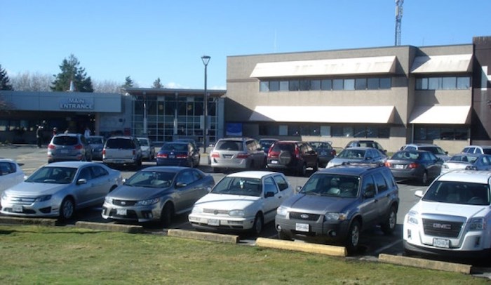  A 2010 bylaw prohibits pay parking at Delta Hospital. Delta Optimist file photo