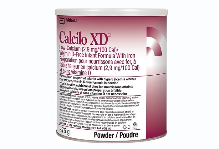  The Canadian Food Inspection Agency says Abbott Laboratories is recalling its Calcilo XD powder. Photo: The Canadian Food Inspection Agency