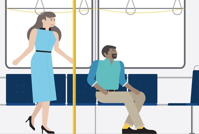  As TransLink moves to buy 200 new SkyTrain cars for the Millennium and Expo lines results of a recent public survey are calling for a re-modelled interior. Photograph By TransLink