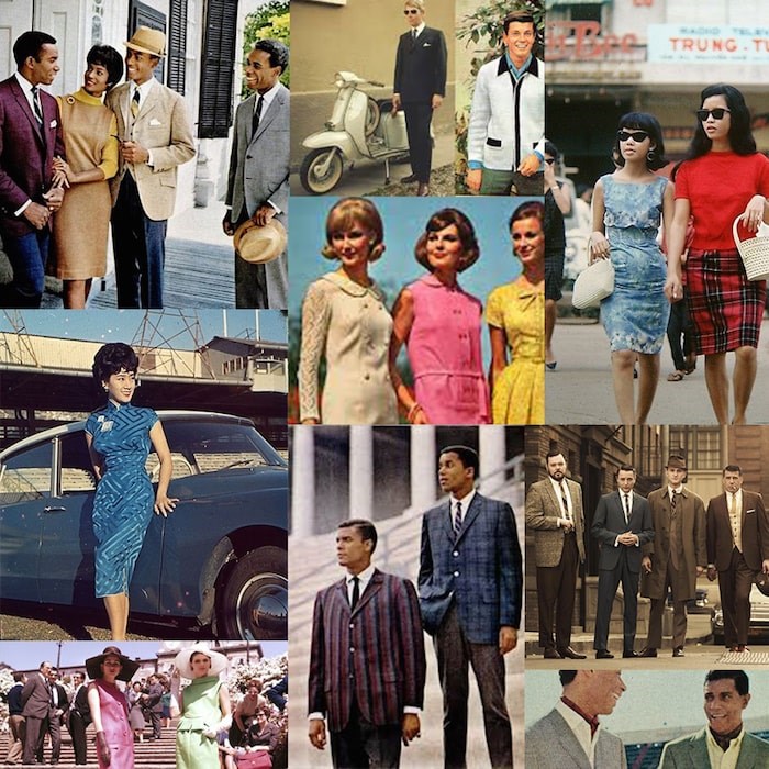  Mid-Century fashion inspiration compiled by the Queen Elizabeth Theatre