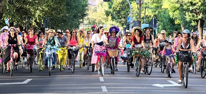 Ladies this fancy fierce fabulous bike ride event in Vancouver
