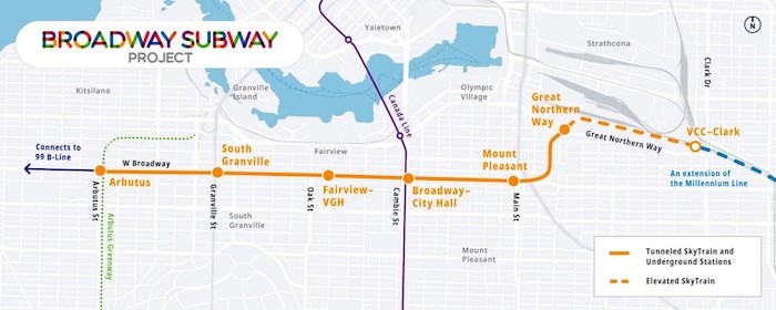  Map courtesy Ministry of Transportation and Infrastructure