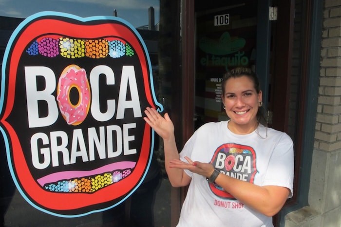  Crystal Avila Toigo opened the doors to her storefront location of Boca Grande to huge fanfare on Wednesday morning. Photo by Ian Jacques/Delta Optimist