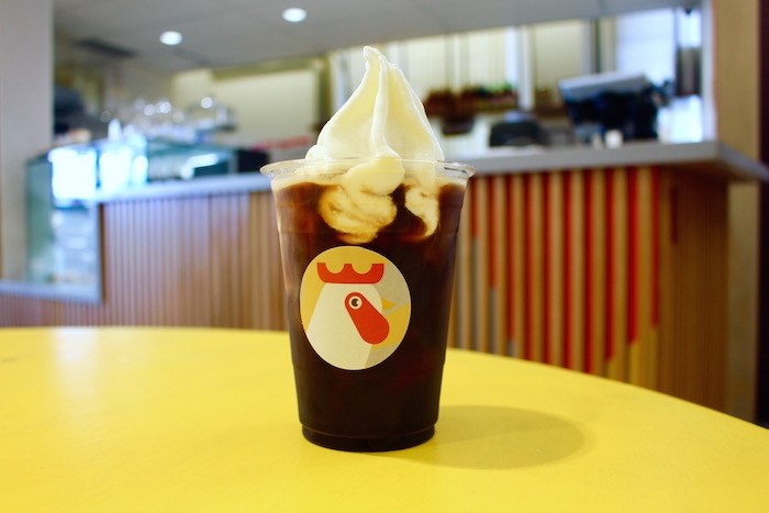  Iced coffee with soft serve. Photo by Lindsay William-Ross/Vancouver Is Awesome